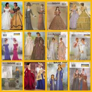   Pattern Making History Historical Costume Misses Dress Size  