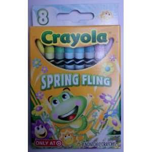  Crayola Crayons  8pack SPRING FLING Toys & Games