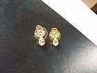 Angel earrings with halo guardian angels pin set   NEW