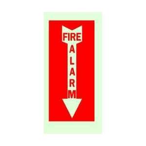 Sign,14x5,fire Alarm   BRADY  Industrial & Scientific