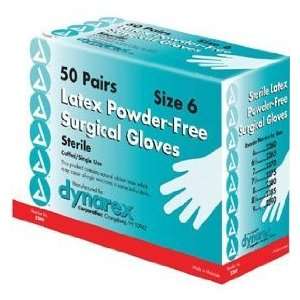  Surgeons Latex Sterile Glove Powder Free (Size 6.0), 4 Bx 