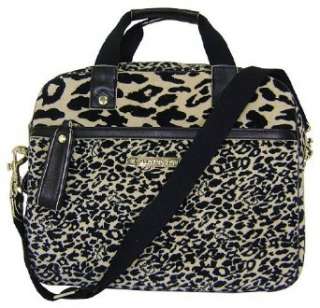    Juicy Couture Cheetah Velour Laptop Case with Strap Clothing