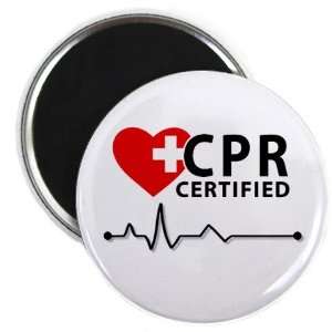 CPR CERTIFIED Heroes 2.25 inch Fridge Magnet