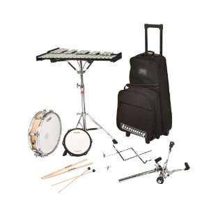  Ludwig LE24842RN Rolling Combo Percussion Kit w/o Note 