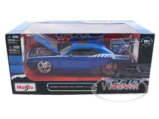   of 2008 Dodge Challenger SRT8 Blue Pro Rodz die cast car by Maisto