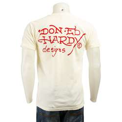 Ed Hardy Mens USMC Bulldog T shirt  Overstock