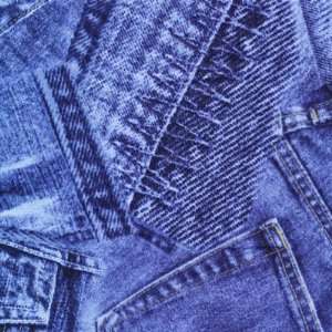  Denim Jean quilt fabric by Timeless Treasures, novelty 