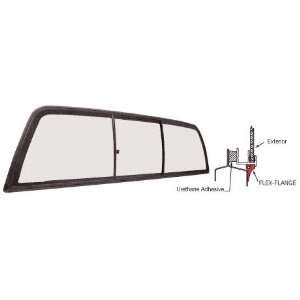CRL Perfect Fit Three Panel Tri Vent with Light Gray Tinted Glass 