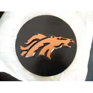  Black and Gold Horse Stepping Stone 