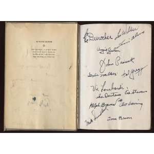 1945 Brooklyn Dodgers Autographed Book 30 Sigs JSA LOA   Autographed 