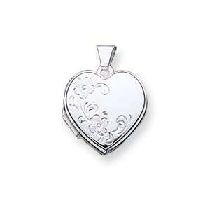  Sterling Silver Heart Locket Jewelry