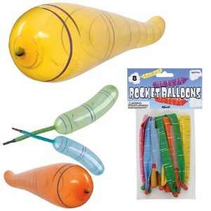  Rocket Balloon Pack Toys & Games