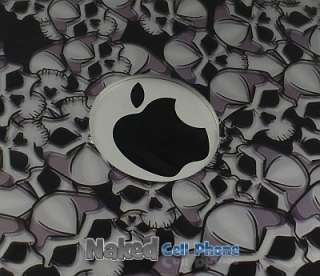 NEW WICKED BLACK SKULL CASE HARD COVER FOR APPLE iPAD  