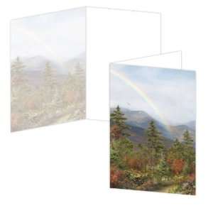  ECOeverywhere Misty Mountains Boxed Card Set, 12 Cards and 