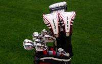 NEW RED with BLACK and WHITE TaylorMade Stratus 2.0 Stand Golf Bag
