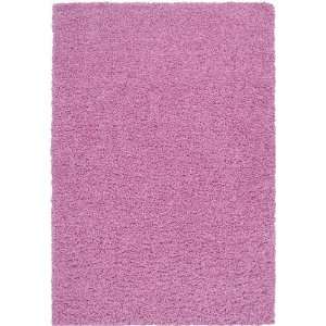   Solid Shag Pink Solid Shag 53 x 76 Rug (GAL 4342): Home & Kitchen