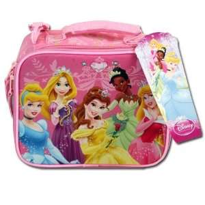  Disney Princess Pink Rectangle Lunch Bag For Girls: Toys 