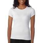 Augusta Sportswear Womens Short Sleeve Crewneck Camp T Shirt, White 