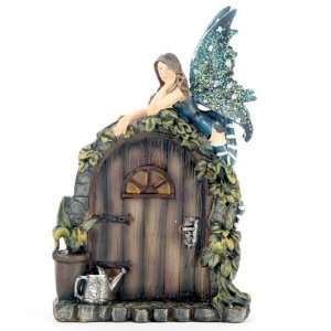  Legends of Avalon Fairy Door Watering Time Statue 
