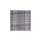 Patch Magic Red Lines and Off White Plaid Window Curtain