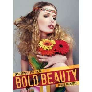  Bold Beauty Hippy Woman Flowers Sign: Office Products