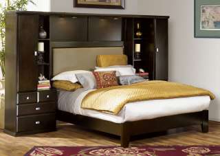 Sandstone II Bedroom Queen Pier Bed    Furniture Gallery 