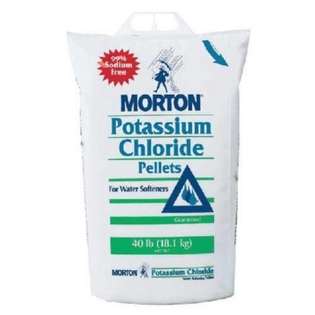 ShopZeus Morton® Potassium Chloride Pellets   40 lb. bag   CASE PACK 