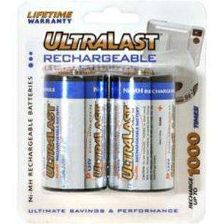 Ultralast Rechargeable NiMH Batteries UL2D 