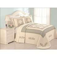 Country Living Oleta Embroidered King Bedspread 