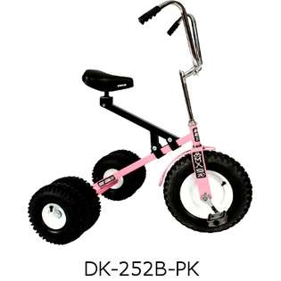 Dirt King USA Dirt King Big Kids Dually Tricycle (Pink) 