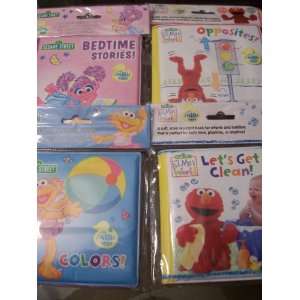  Sesame Street (2011) Bath Book Series Toys & Games