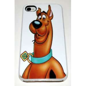  White Hard Plastic Case Custom Designed Scooby Doo iPhone 