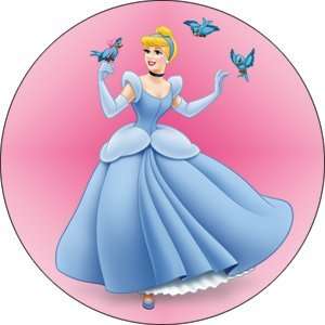  Disney Cinderella Button B DIS 0284: Toys & Games