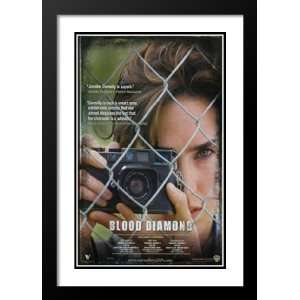  Blood Diamond 20x26 Framed and Double Matted Movie Poster 