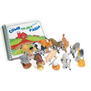   Country Kids CLWM 202 Come to My Farm Book & Toy Combo 