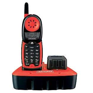   Construction Cordless Shop Phone, Caller ID/Call Waiting  Craftsman
