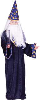 Childs Magic Wizard Outfit Boys Halloween Costume Lg  