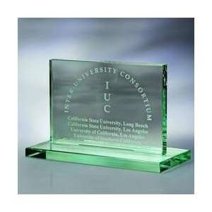  CRYSTAL A522    Corsica Jade Glass Award
