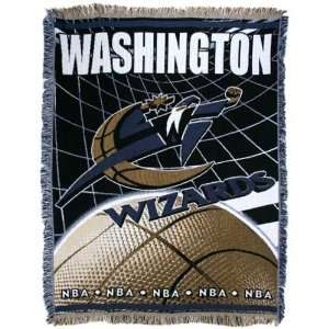 Washington Wizards 48 x 60Jacquard Woven Blanket Throw