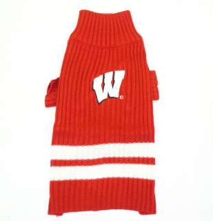 Wisconsin Badgers Official NCAA Sweater for Dogs  