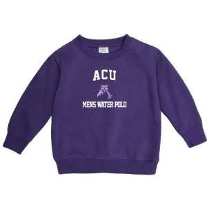  Abilene Christian Wildcats Purple Toddler Mens Water Polo 