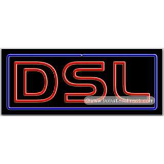 DSL Neon Sign (13H x 32L x 3D) Grocery & Gourmet Food