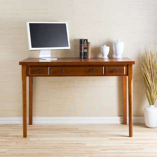FurnitureMaxx Classic Wood Writing Compute Desk 