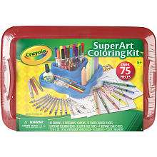 Crayola Super Art Coloring Kit   (Colors/Styles Vary)   Crayola 