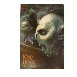   Lord Of The Rings Poster Fellowship Of The Ring Orcs 