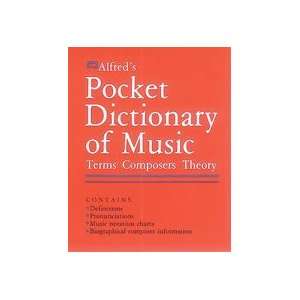  Alfreds Pocket Dictionary of Music Musical Instruments