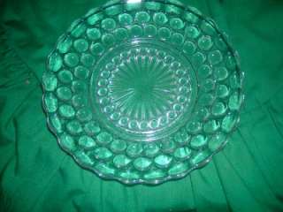Anchor Hocking Clear Bubble Crystal Bread& Butter Plate  