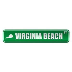   VIRGINIA BEACH ST  STREET SIGN USA CITY VIRGINIA: Home 