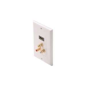  Steren Decorator Style HDMI Faceplate Electronics