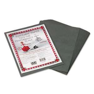   Construction Paper, 76 lbs., 9 x 12, Slate Gray, 50 Sheets/Pack